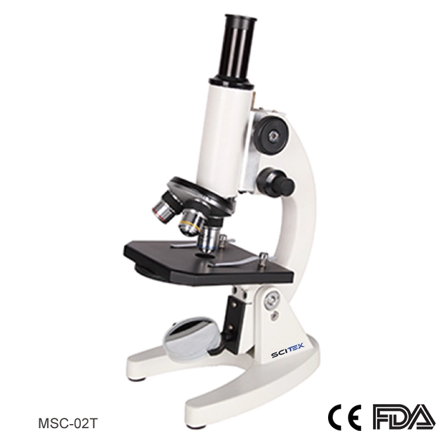 Economical Teaching Microscope, Monocular Vertical Tube