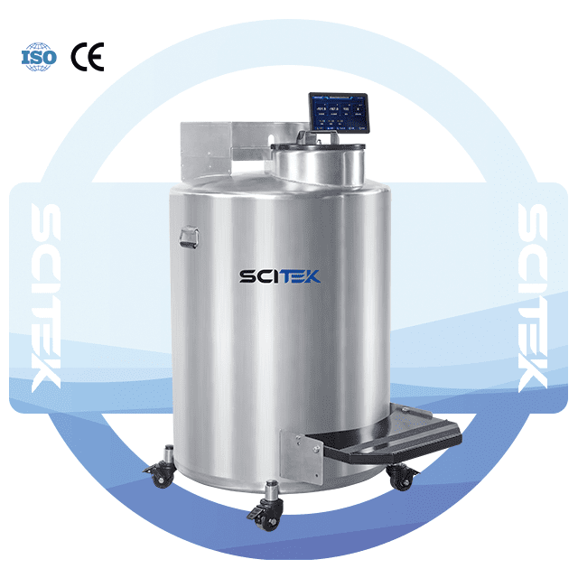 Cryobiobank Liquid Nitrogen Tank